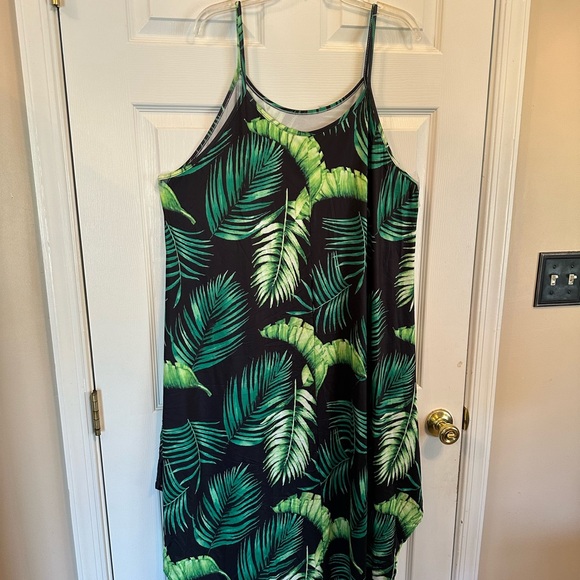 Women Plus Size Tropical Beach Summer Trendy Vacation Holiday Maxi Dress 18W-20W - Picture 7 of 9